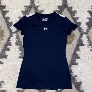 Under Armour- XS - Navy - Workout Shirt